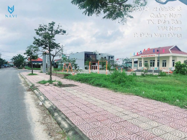 Bán Đất Tại An Dương Vương, Điện Nam Đông, Điện Bàn, Quảng Nam, Giá: 16 triệu/m2,DT: 126 m2( Ngang 6m)